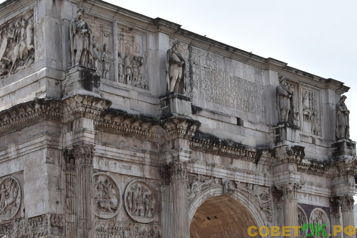 Памятники, музеи, монументы, сады и фонтаны в столице Италии Риме