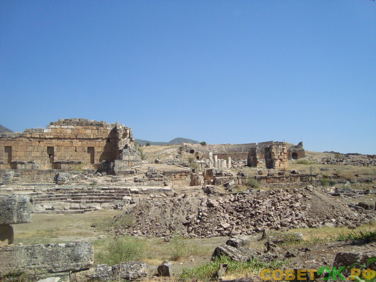 6 pamukkale развалины города Иераполиса