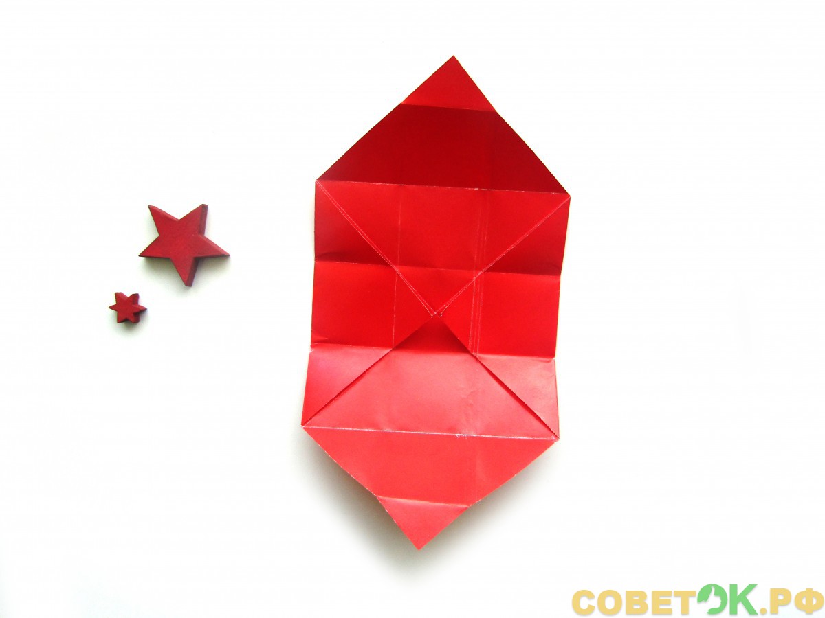10 novogodnij podarok iz bumagi v tekhnike origami
