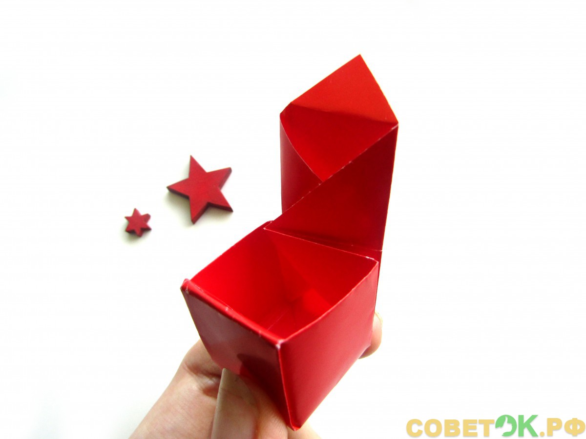 14 novogodnij podarok iz bumagi v tekhnike origami