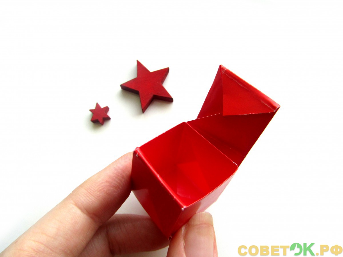 15 novogodnij podarok iz bumagi v tekhnike origami