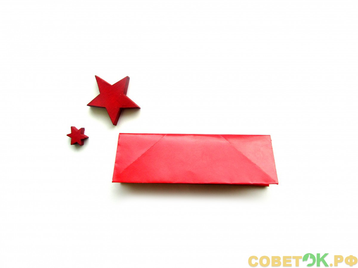 6 novogodnij podarok iz bumagi v tekhnike origami