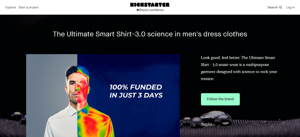 The Ultimate Smart Shirt-3.0 science in men's dress clothes