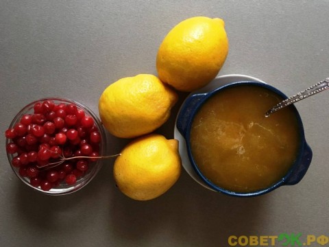 Лимонно-калиновый витамин для укрепления иммунитета