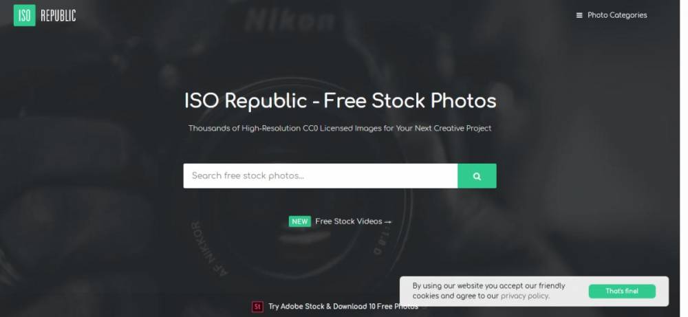 5 besplatnye fotobanki dlya statej ISO Republic